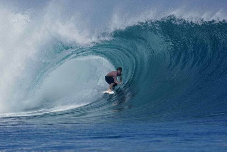 Surfing at Plengkung G-Land