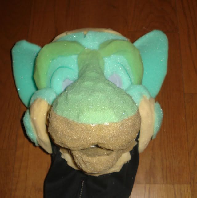 WIP foamed head, need critique! How DO you make those Animal