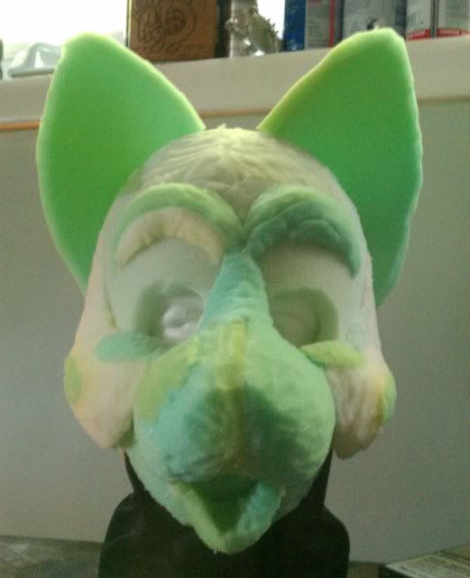 Wolf Head Foam Sculpt Critique needed How DO you make those Animal