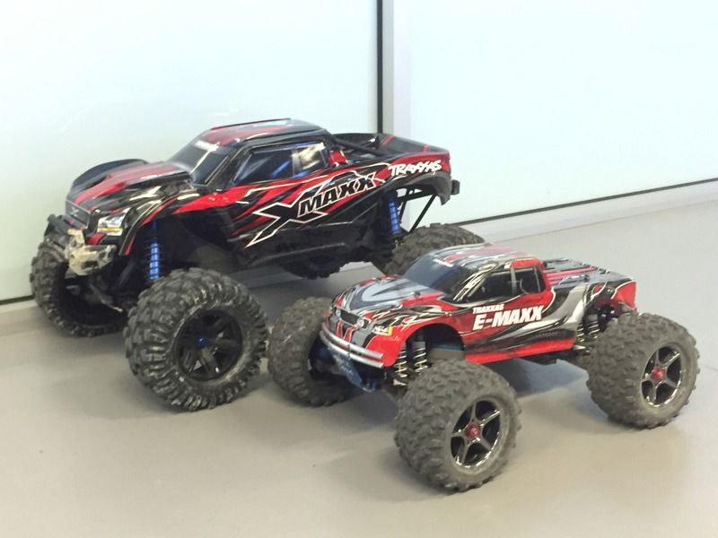 traxxas x maxx scale