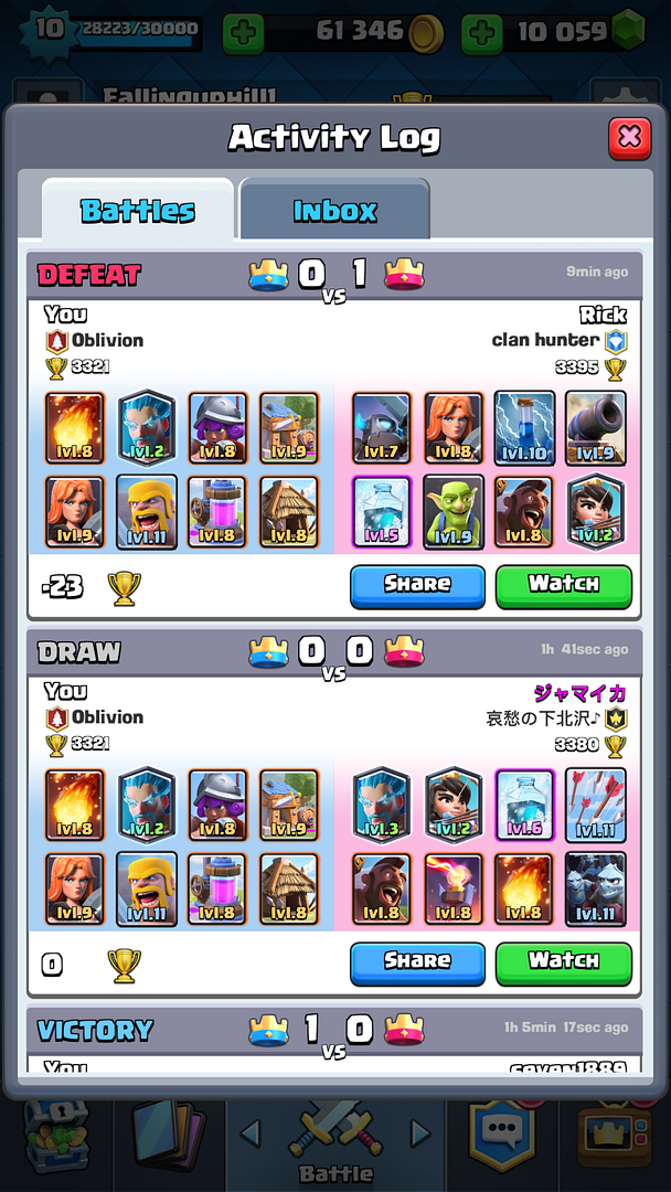 Matchmaking coc
