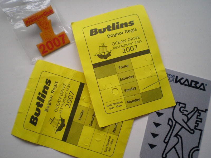 Butlins Leaflet