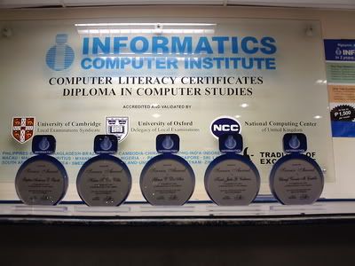 Informatics Service Awardees