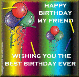 Happy Birthday My Friend Pictures, Images and Photos