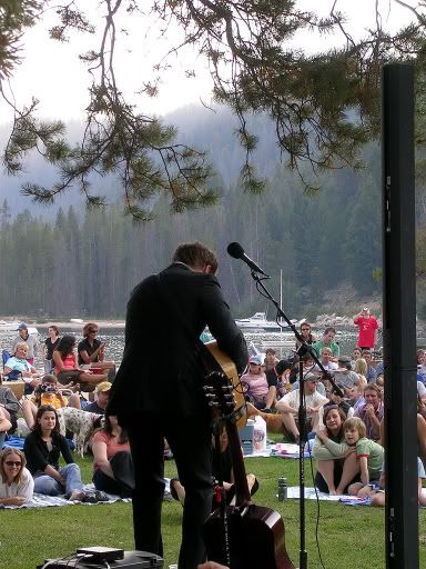 Josh Ritter Live at Redfish Lake Lodge, Stanley, ID 8/20/06