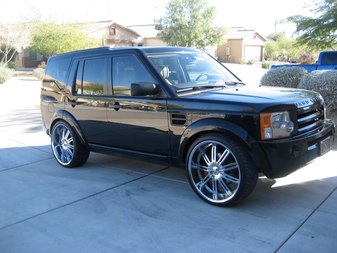 land rover on 24s