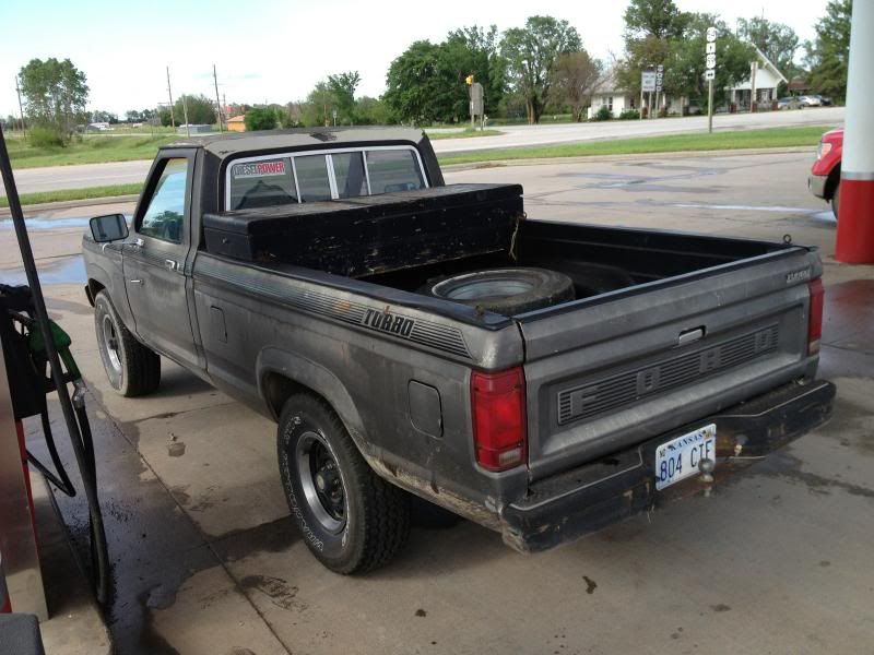 1985 Ford Ranger Turbodiesel Rear Drivers Side