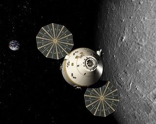 Orion in Lunar Orbit