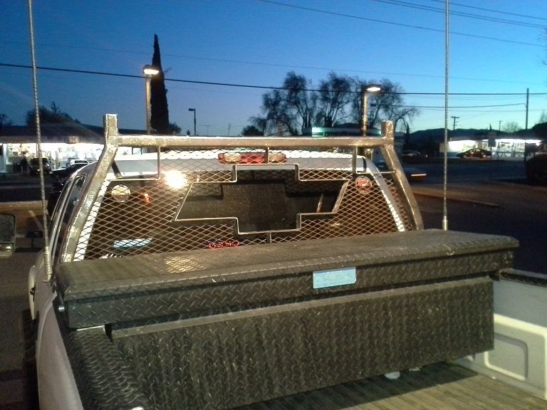 Made a Custom Bowtie Headache Rack Chevy and GMC Duramax Diesel Forum