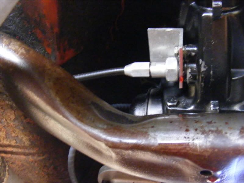 TH350 Speedometer Cable Bracket