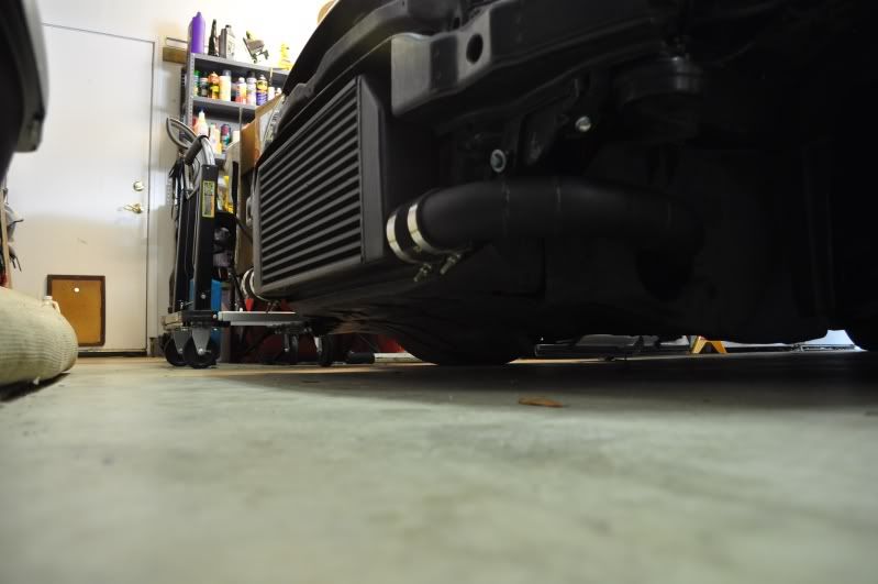 FS Black Anodized Front Mount Intercooler w/ BOV Custom Made BIG FMIC