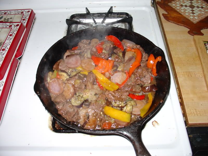 venison stir fry