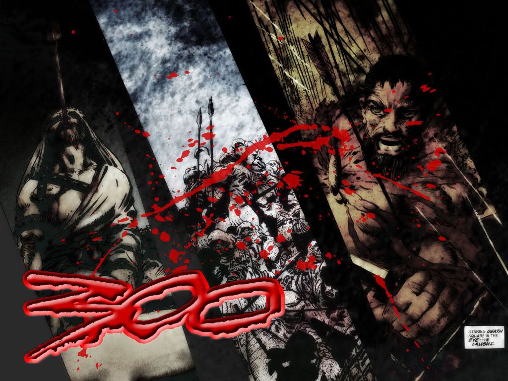 300 FRANK MILLER COMIC 300 frank miller comic: