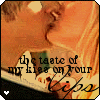 The taste of my kiss on your lips