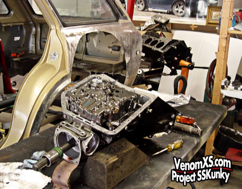 Rebuilding the TH350 transmission