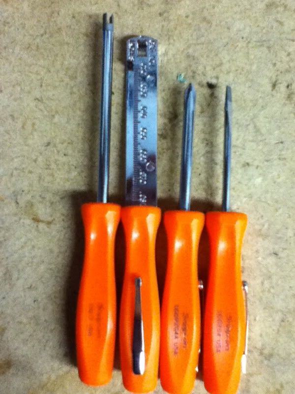 Automotive Hand Tools NEW Snap On Pocket Screwdrivers Orange Mini Phillips & Flat Blade NEW! SET
