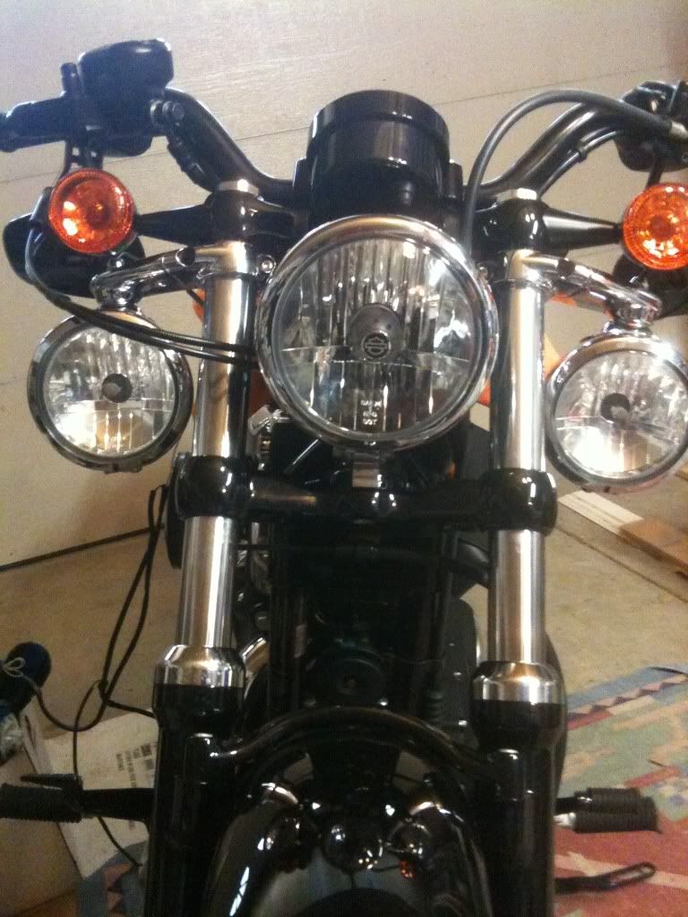 Auxiliary Lighting on Sportster Page 3 Harley Davidson Forums