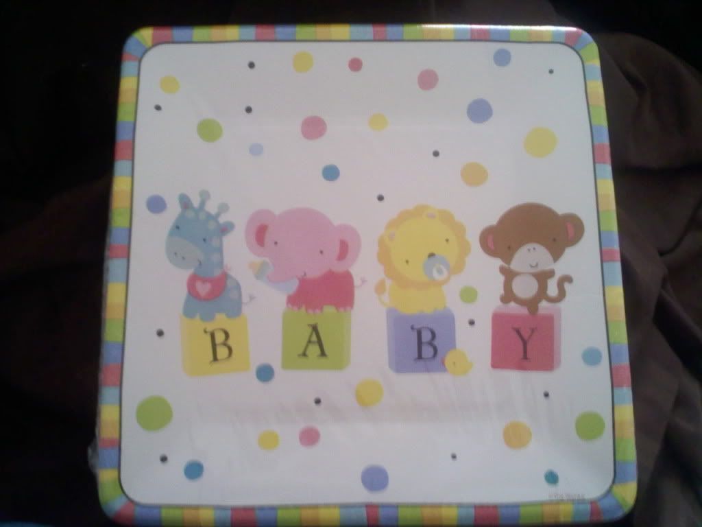 Baby shower plates - Target