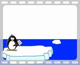 Animated Moving Penguins