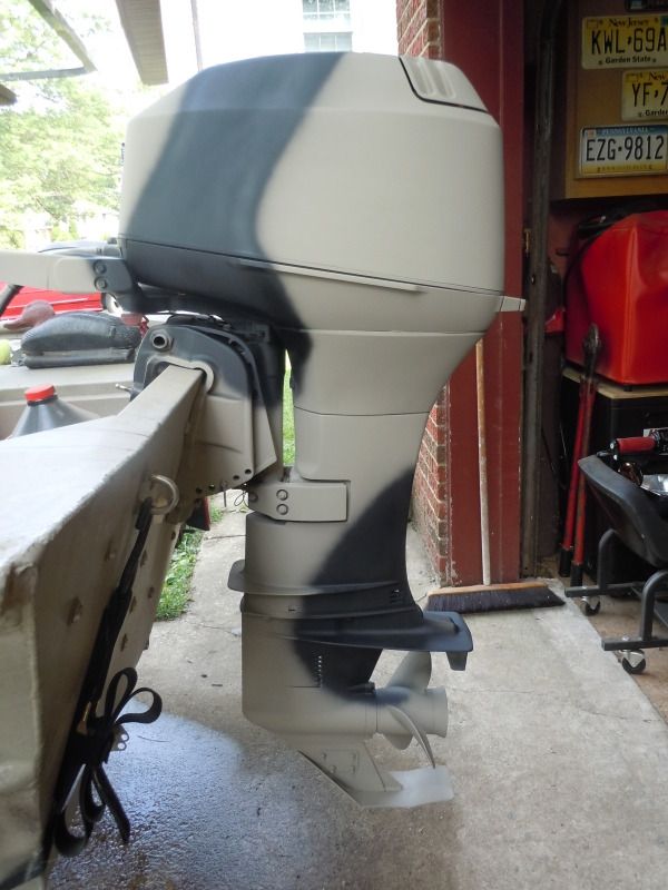 Painting Motor Cowling Waterfowl Boats, Motors, & Boat Blinds