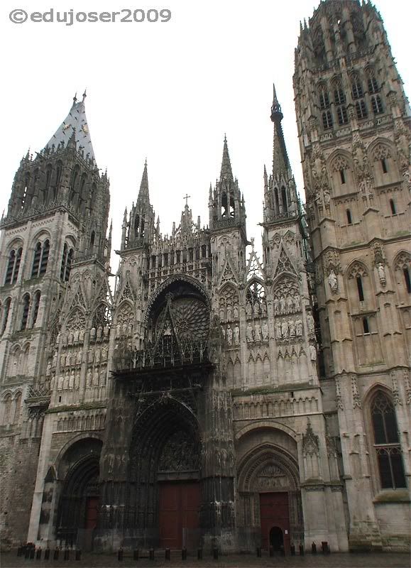 Catedral de Rouen - Francia - Catedrales del mundo p35107