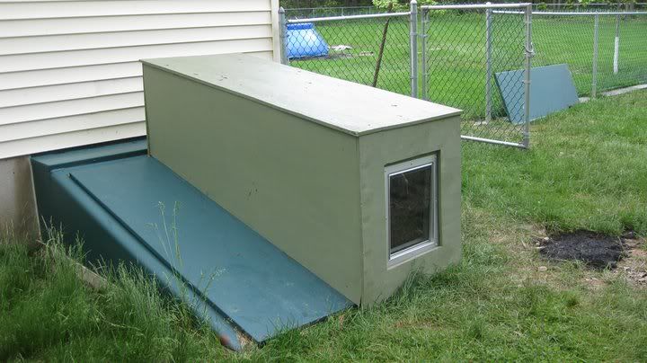 Neat Idea Doggie Dormer For Bilco Door Gun Dog Forum