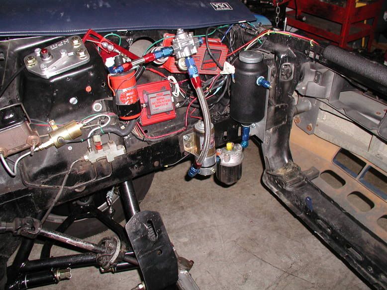 Who runs a 1 gallon fuel cell for nitrous fuel only? Pictures please