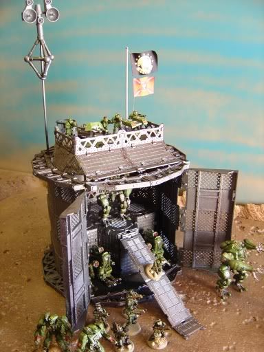  base for Marauder maintenance for the Starship Troopers Miniatures game-
