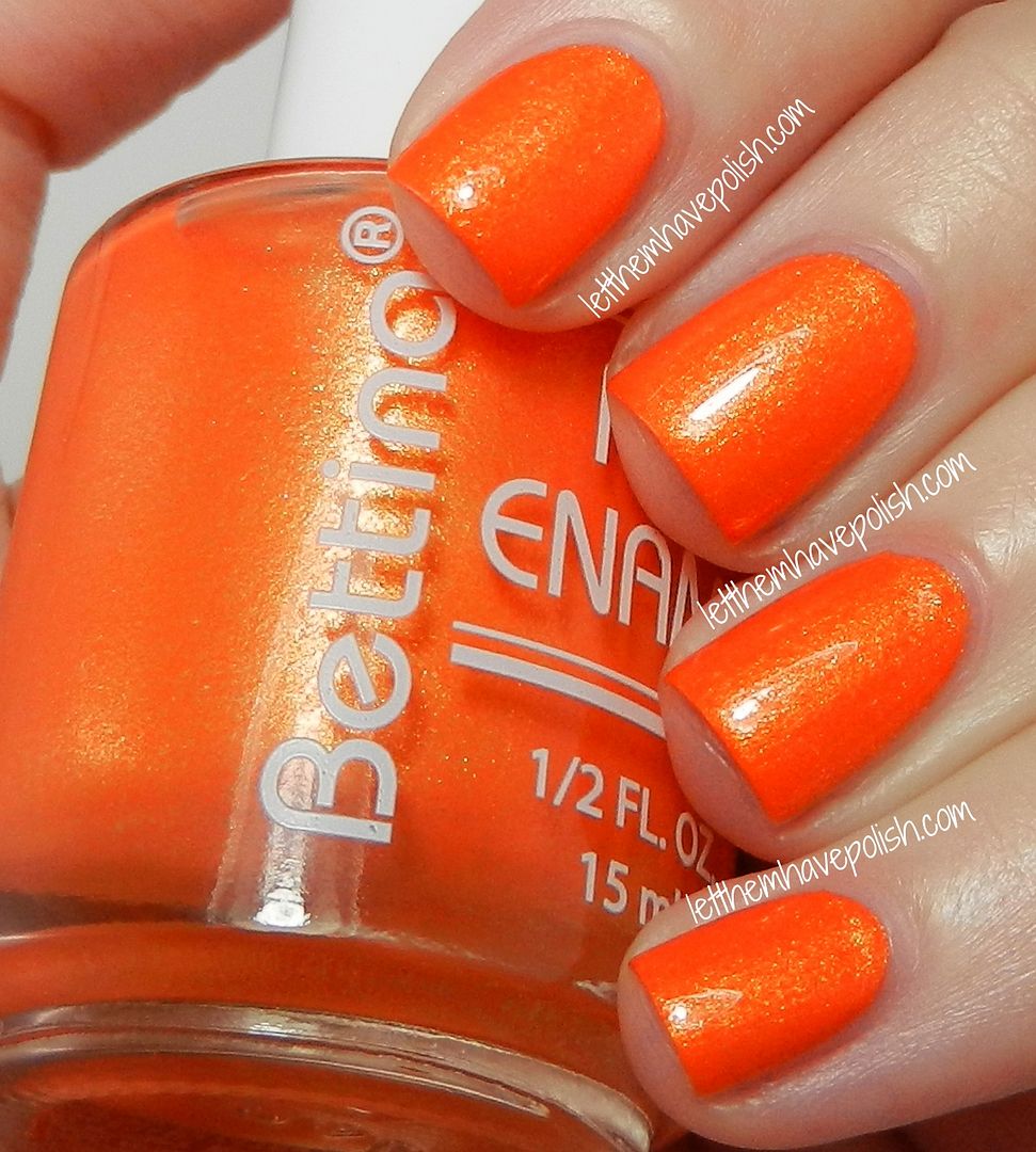 Let them have Polish!: Truffle Tuesdays! Bettina Mandarin- Nail Art and ...