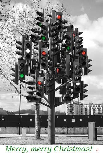 traffic light tree