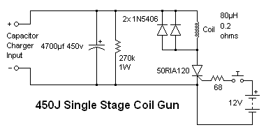 Coilgun Schematic