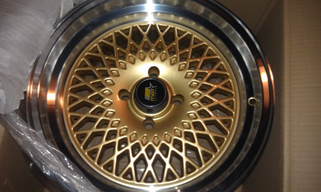 Ca 4 Mst Wheels Mt05 15x8 20 4x1143 Gold Enkei 92 Look A Like