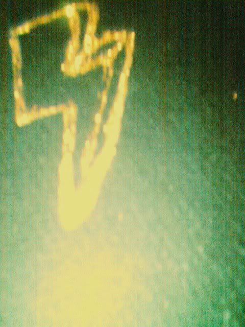 my glitter bolt :D