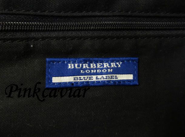 burberry blue label authenticity