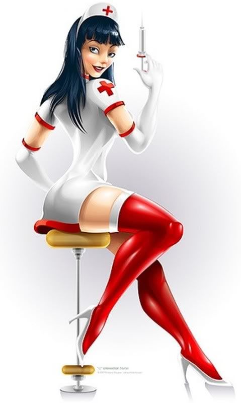 Pin-up Nurse Pictures, Images and Photos