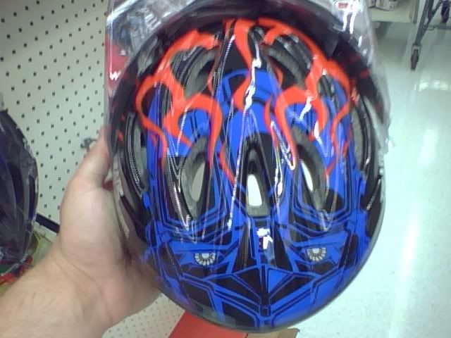 transformers bike helmet