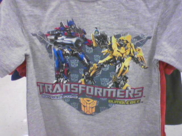transformers kids clothes
