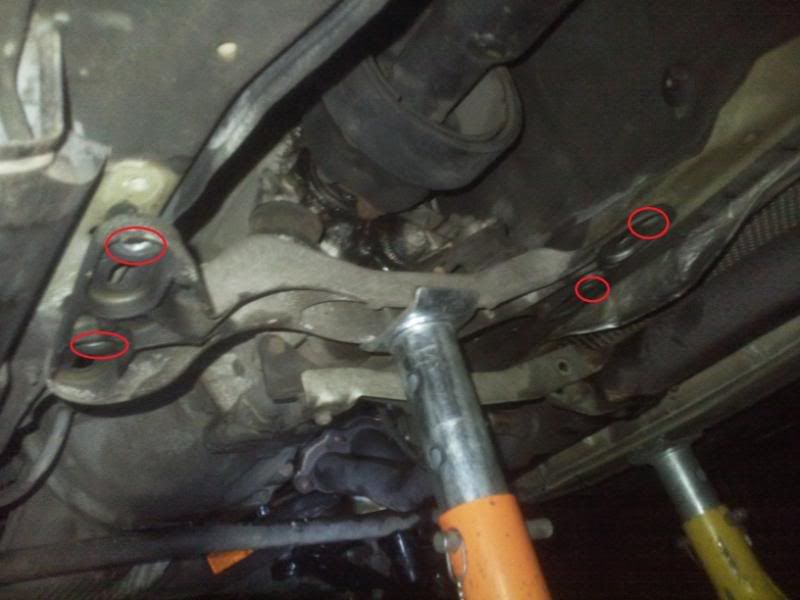 1995 E36 318is HowTo guide on changing the engine mounts
