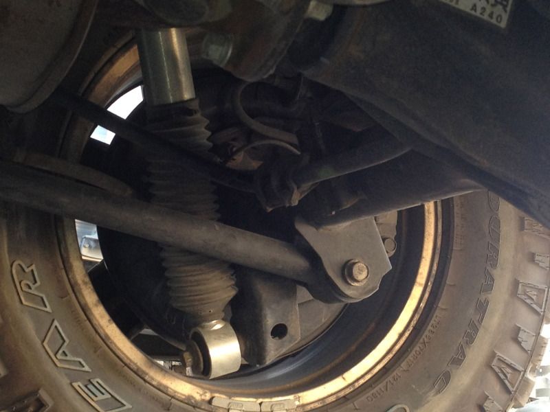 Rear sway bar noise, lost the clamp Toyota FJ Cruiser Forum