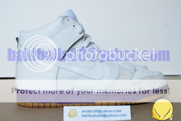 NIKE Dunk High DELUXE MITA   white hyacinth   ostrich gum sole  