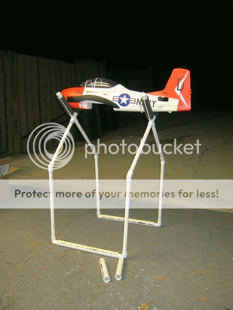 My version of the RC airplane stand RC Groups