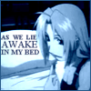 As we lie awake in my bed.