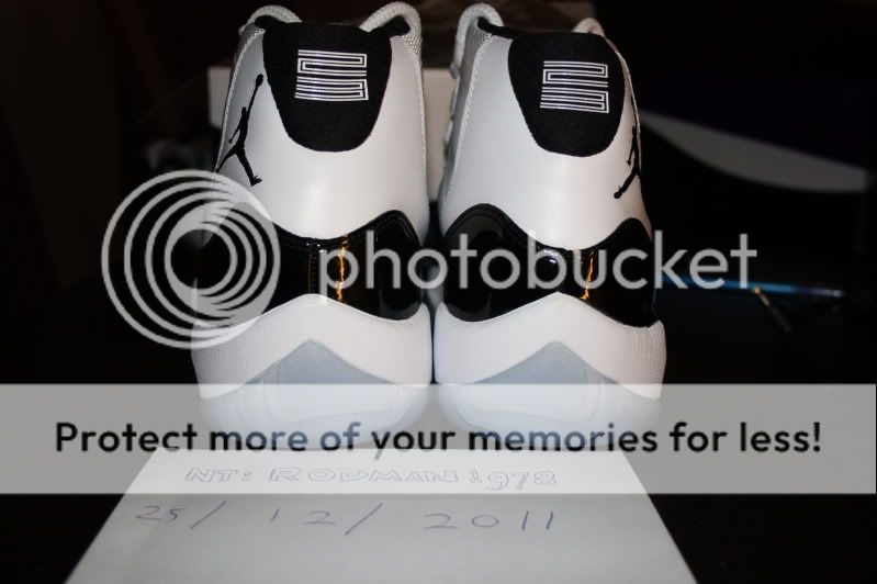 2011 Nike Air Jordan XI 11 Retro Concord Sz.10 100% Authentic 